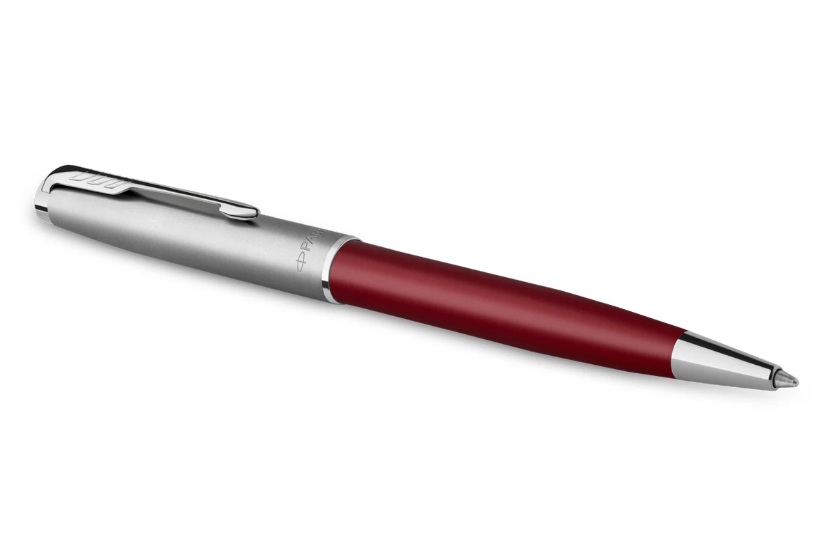 Parker® Parker Sonnet Sand Blasted Red Balpen 2 Parker® Parker Sonnet Sand Blasted Red Balpen - Afbeelding 2