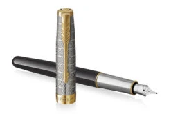 Parker® Parker Sonnet Metal Black GT 18K Vulpen -Pennen Verkoop Parker20Sonnet20Metal20Black20GT2018K20Fountain20Pen20zz