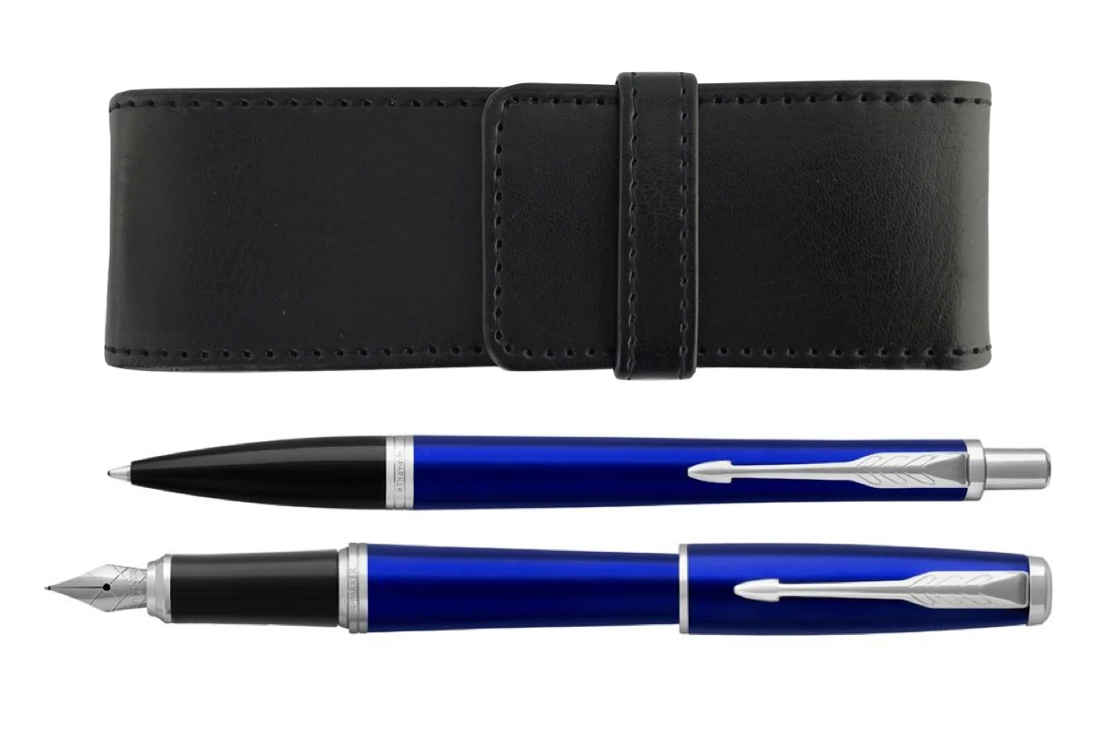 Parker® Parker Urban Night Sky Blue Vulpen + Balpen + Penetui Set 1 Parker® Parker Urban Night Sky Blue Vulpen + Balpen + Penetui Set