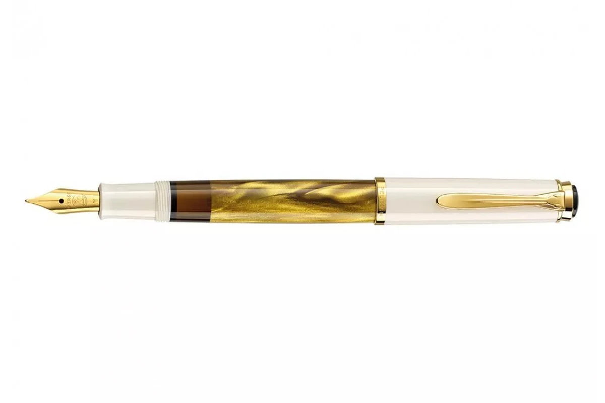 Pelikan Classic M200 Gold Marbled Vulpen 1 Pelikan Classic M200 Gold Marbled Vulpen