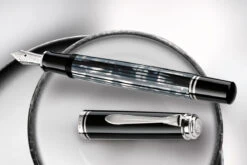 Pelikan Souverän M605 Tortoiseshell Black Vulpen -Pennen Verkoop Pelikan M605 Tortoise Black Fountain Pen 4