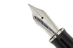 Pelikan Souverän M805 Black/Blue Vulpen -Pennen Verkoop Pelikan M805 black blue fp 3