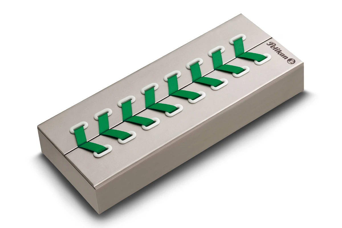 Pelikan Souverän M605 Green/White Vulpen 3 Pelikan Souverän M605 Green/White Vulpen - Afbeelding 3