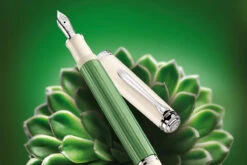 Pelikan Souverän M605 Green/White Vulpen 8 Pelikan Souverän M605 Green/White Vulpen -Pennen Verkoop Pelikan Souveran M605 Green White Fountain Pen 4