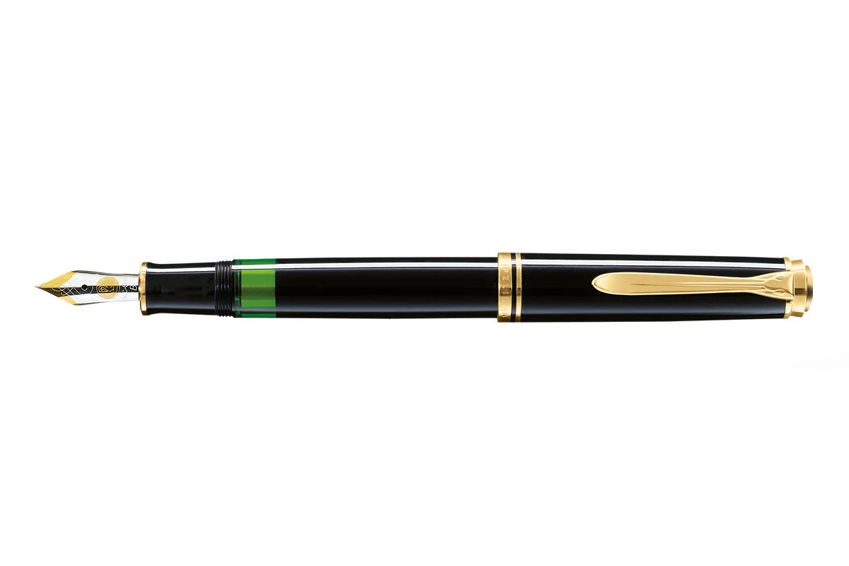 Pelikan Souverän M600 Zwart Vulpen 1 Pelikan Souverän M600 Zwart Vulpen