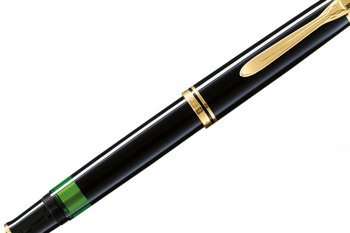 Pelikan Souverän M600 Zwart Vulpen 2 Pelikan Souverän M600 Zwart Vulpen - Afbeelding 2