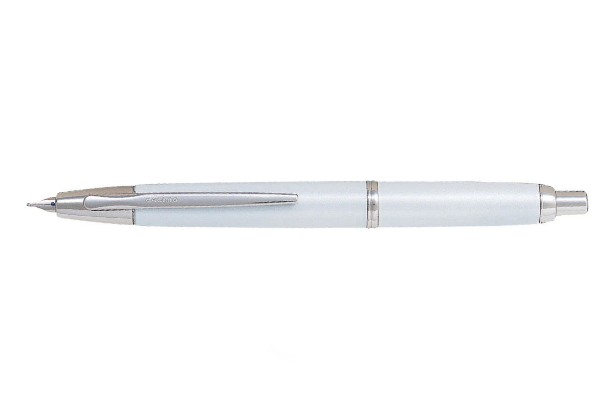 Pilot Capless Decimo White Vulpen 1 Pilot Capless Decimo White Vulpen