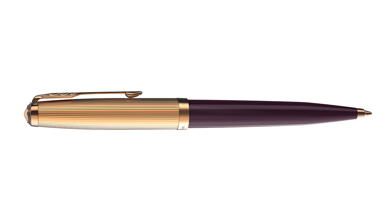 Parker® Parker 51 Deluxe Plum GT Balpen 1 Parker® Parker 51 Deluxe Plum GT Balpen