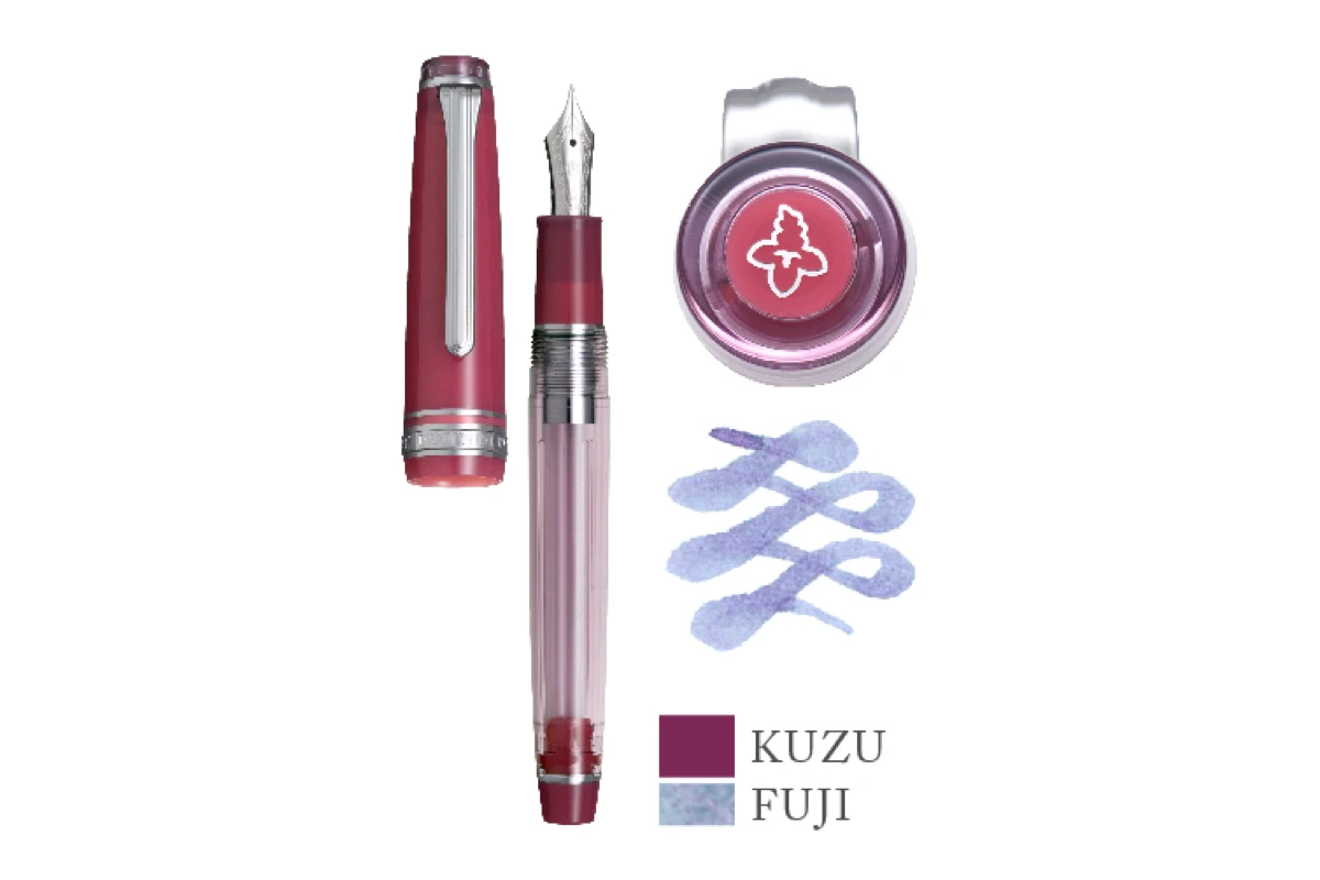 Sailor Pro Gear Slim Manyo II 'Wisteria' Vulpen 1 Sailor Pro Gear Slim Manyo II 'Wisteria' Vulpen