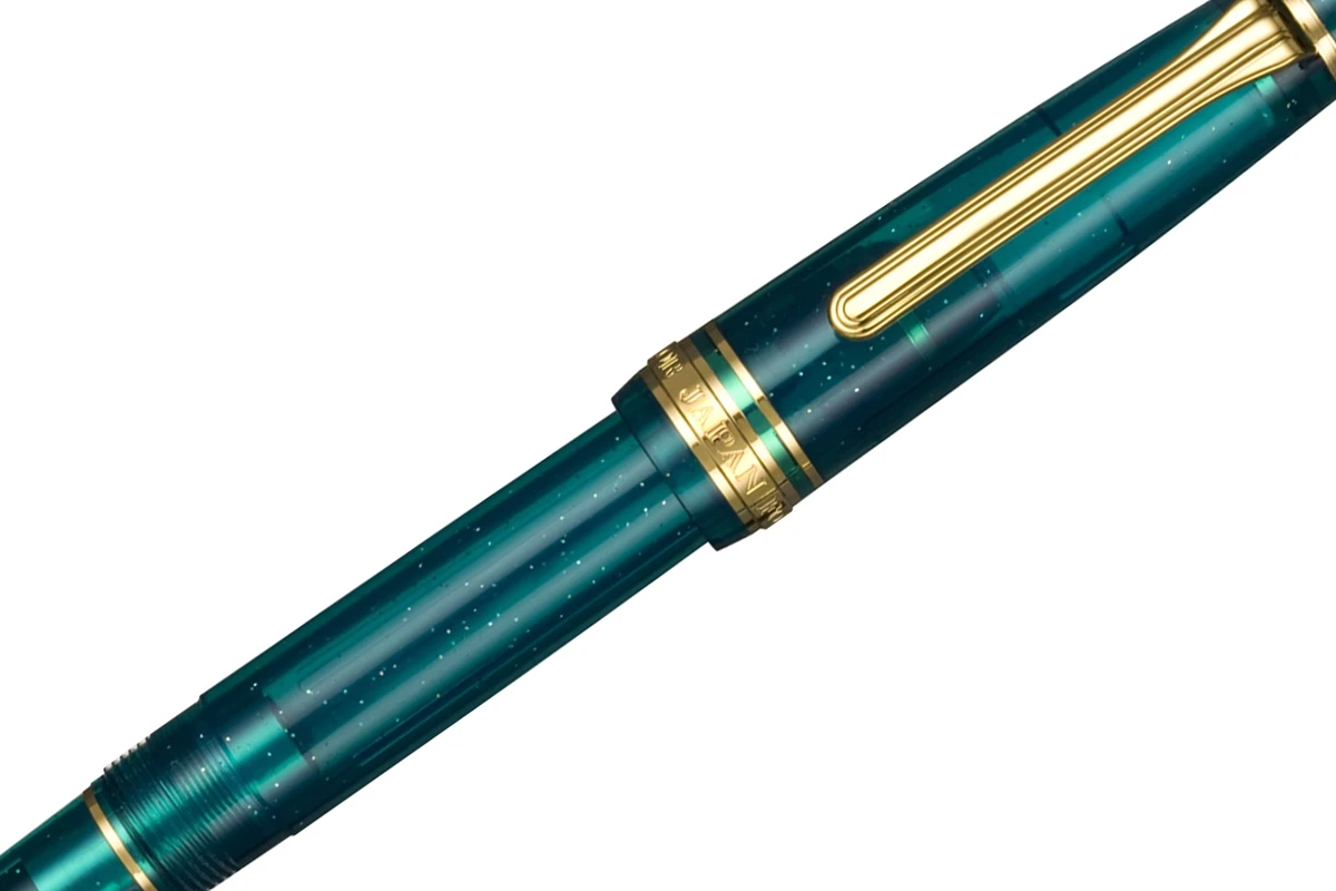 Sailor Pro Gear Slim Blue Green Nebula Vulpen 2 Sailor Pro Gear Slim Blue Green Nebula Vulpen - Afbeelding 2