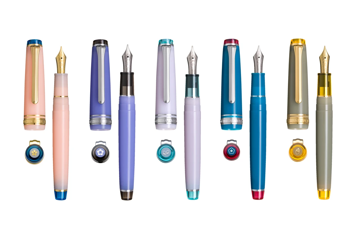 Sailor Pro Gear Manyo Plum Special Edition Vulpen 3 Sailor Pro Gear Manyo Plum Special Edition Vulpen - Afbeelding 3