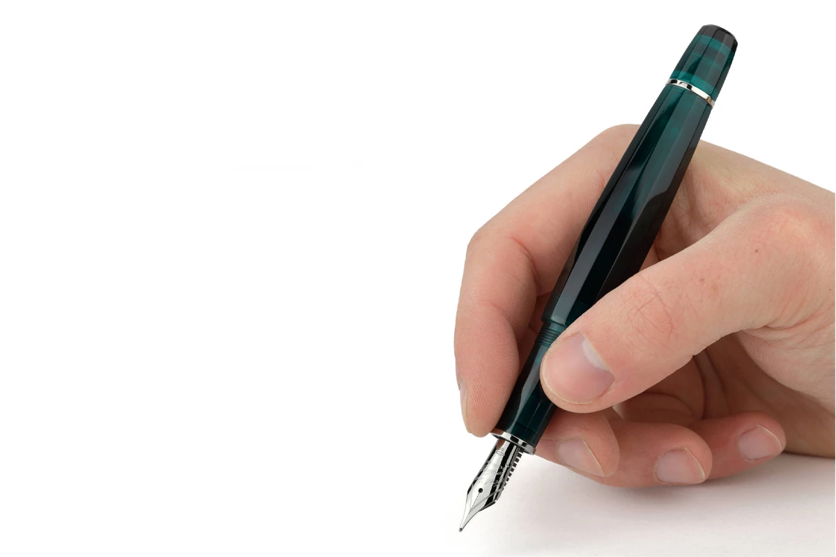 Scribo Feel Ombre Verdi Ruthenium Vulpen 2 Scribo Feel Ombre Verdi Ruthenium Vulpen - Afbeelding 2