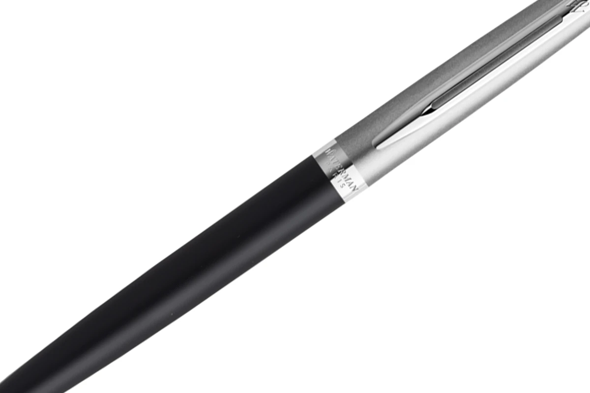 Waterman Hemisphere Sandblasted Steel Matte Black CT Balpen 2 Waterman Hemisphere Sandblasted Steel Matte Black CT Balpen - Afbeelding 2