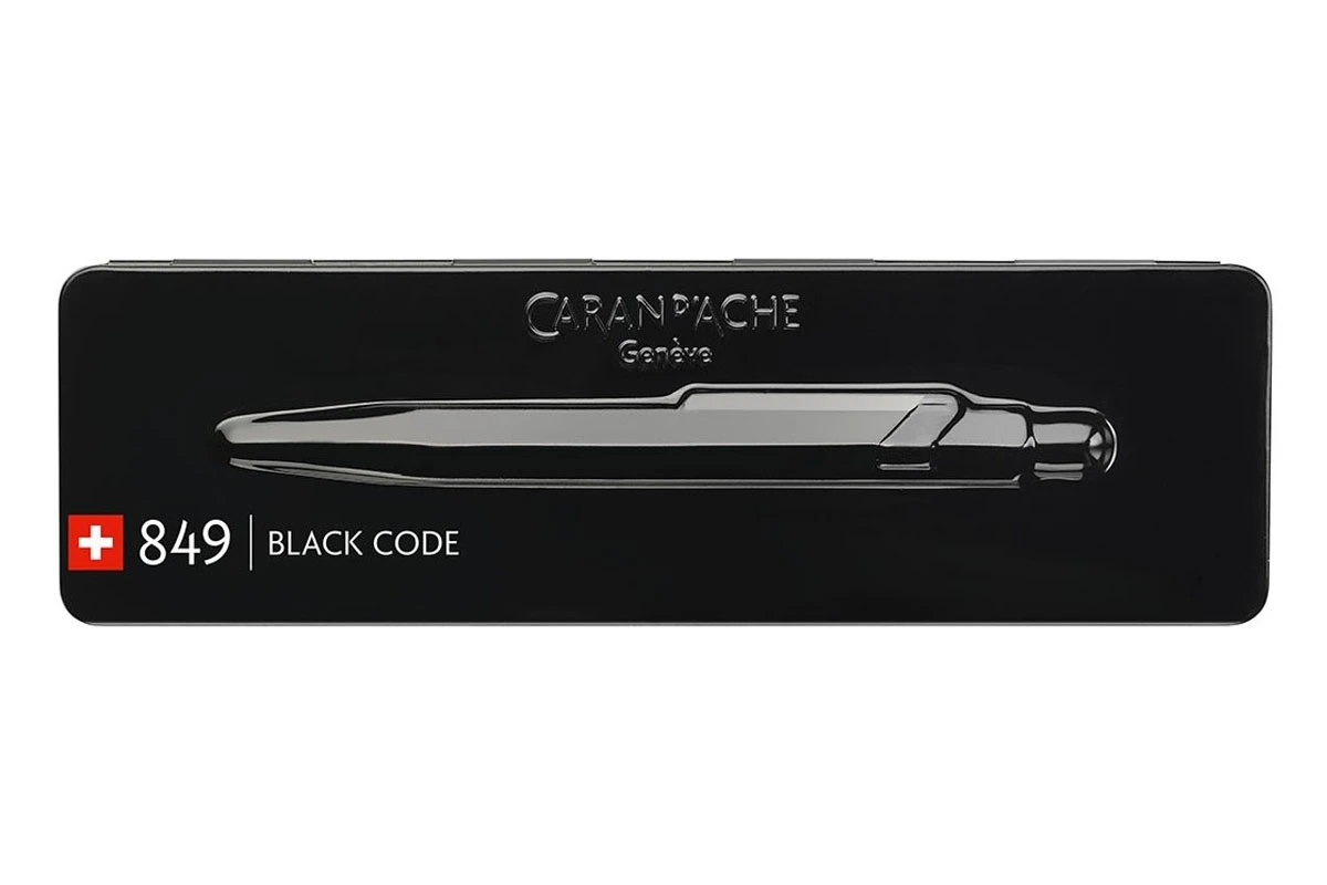 Caran D'Ache 849 Black Code Balpen 3 Caran D'Ache 849 Black Code Balpen - Afbeelding 3