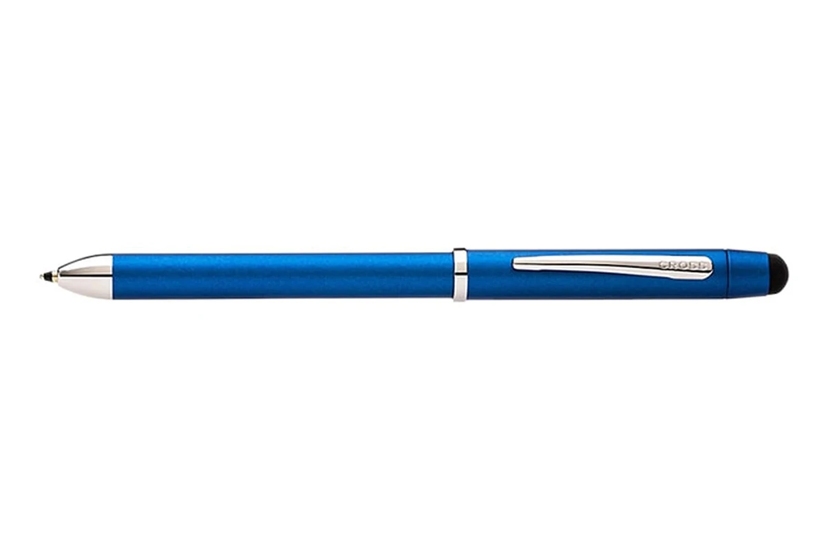 Cross® Cross Tech 3 Satin Blue + Stylus Tip Multipen 3-in-1 1 Cross® Cross Tech 3 Satin Blue + Stylus Tip Multipen 3-in-1