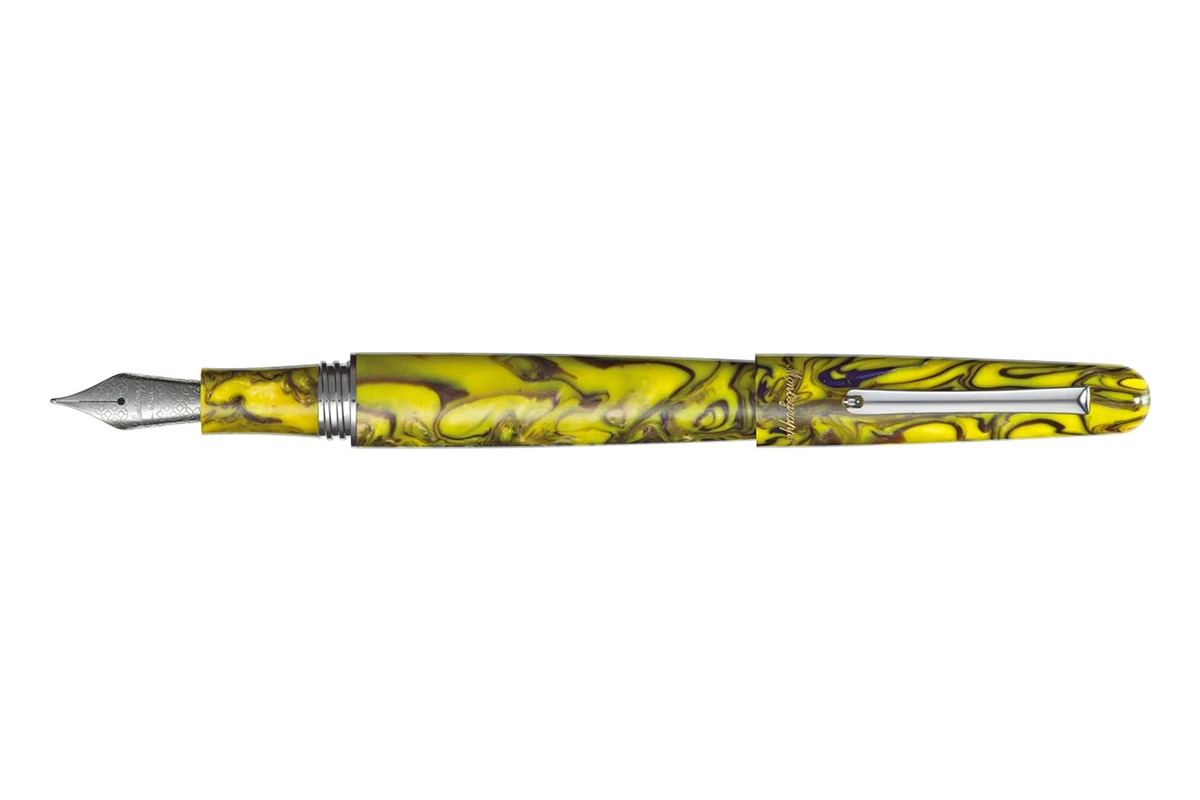 Montegrappa Elmo 01 Fantasy Blooms Iris Yellow Vulpen 1 Montegrappa Elmo 01 Fantasy Blooms Iris Yellow Vulpen
